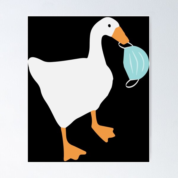 Item preview, Untitled Goose Stealing Mask  designed and sold by ShaniEbert.