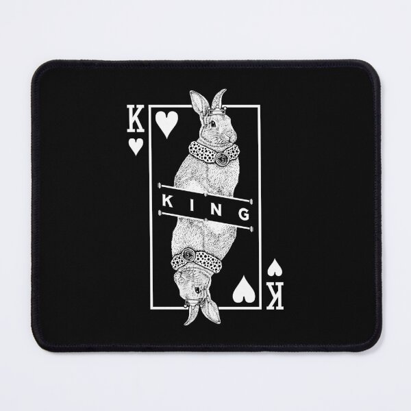 Item preview, Mini Rex Bunny Rabbit King Of Hearts Funny Pet Pop Art designed and sold by GrandeDuc.