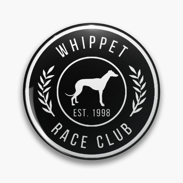 Item preview, Whippet "Whippet Race Club" Design designed and sold by BeyondThePeg.