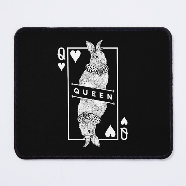 Item preview, Mini Rex Bunny Rabbit Queen Of Hearts Funny Pet Pop Art designed and sold by GrandeDuc.