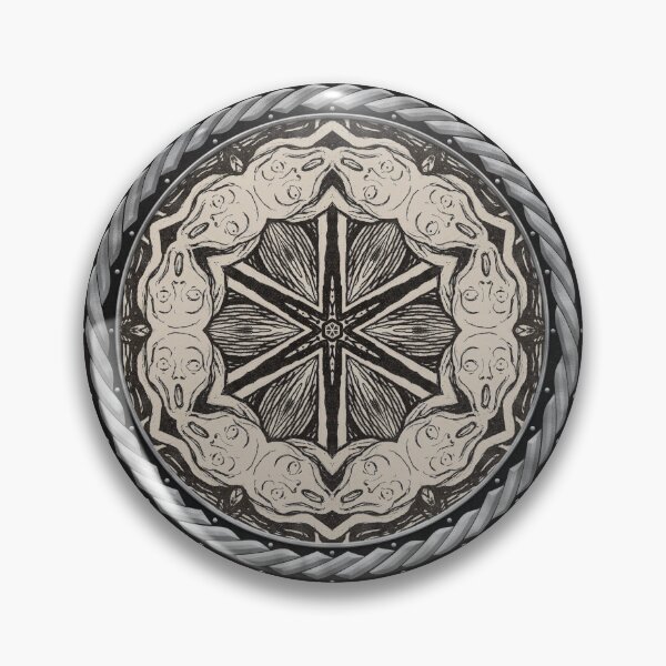 Item preview, Kaleidoscope Scream in Celtic Circle Frame 3 designed and sold by Swabcraft.