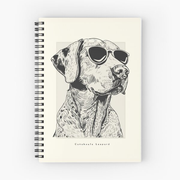 Item preview, Catahoula Leopard Digital Sketch Drawing Illustration designed and sold by rafaeltto.