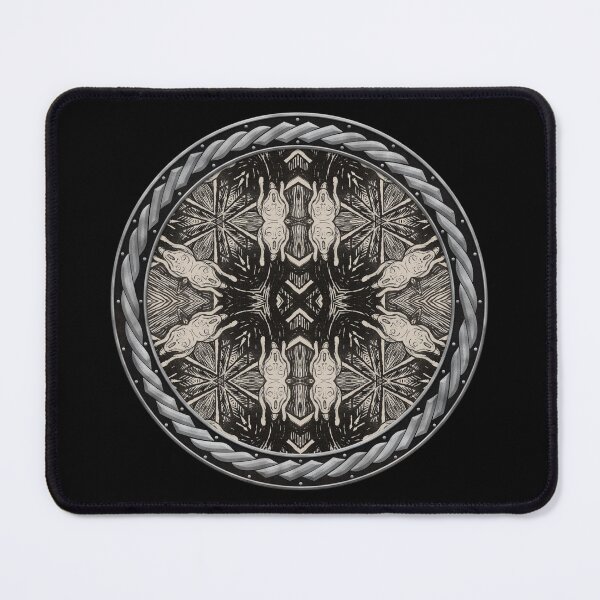 Item preview, Kaleidoscope Scream in Celtic Circle Frame 4 designed and sold by Swabcraft.