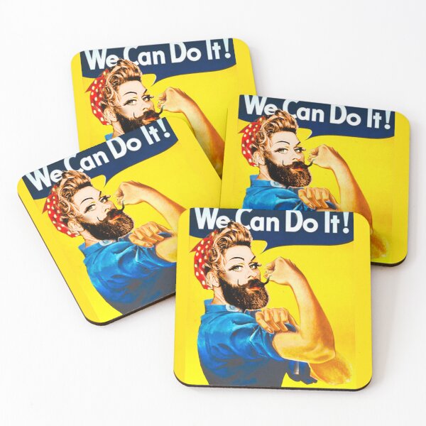 Item preview, Robert the Riveter, Brave and Stunning Transactivist designed and sold by Sanctum Icons.