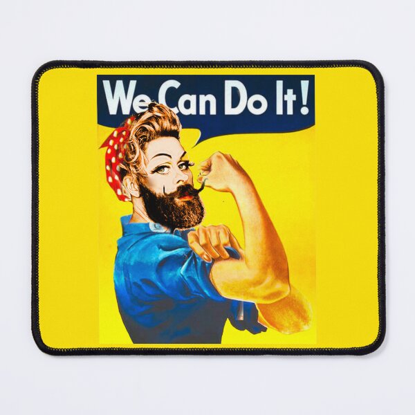 Item preview, Robert the Riveter, Brave and Stunning Transactivist designed and sold by Sanctum Icons.