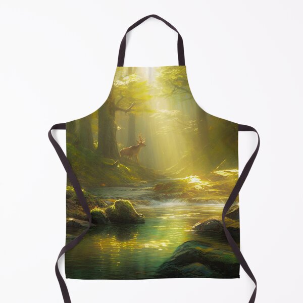 Item preview, Nature Wall Art - Magical Forest Clearing designed and sold by letsgetinspired.