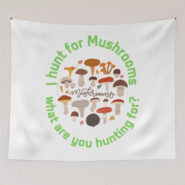 Item preview, Mushrooms Hunt designed and sold by Azrou shop.