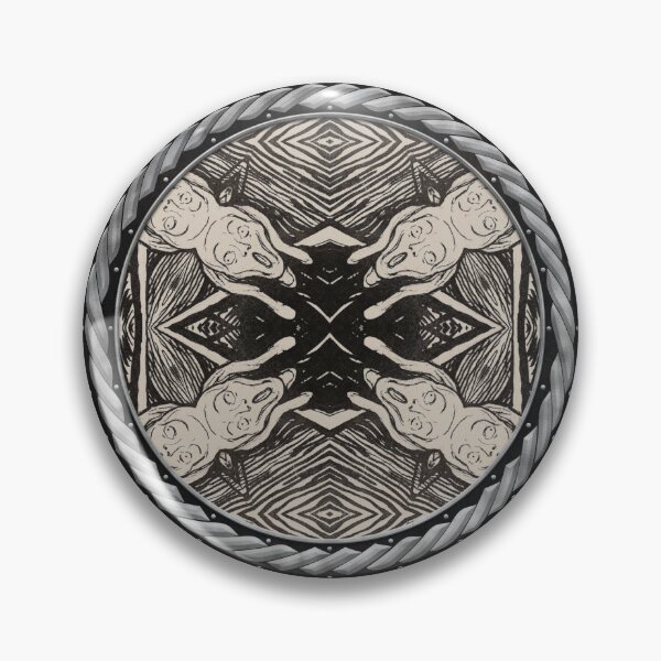 Item preview, Kaleidoscope Scream in Celtic Circle Frame 6 designed and sold by Swabcraft.