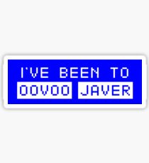 Oovoo Javer Sticker