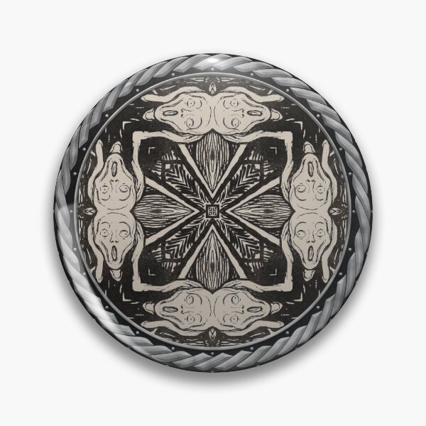 Item preview, Kaleidoscope Scream in Celtic Circle Frame 7 designed and sold by Swabcraft.