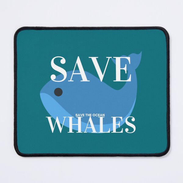 Item preview, save whales, a design campaign to help save whales designed and sold by Billion-design.
