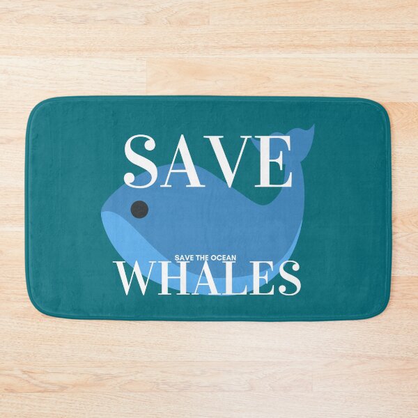 Item preview, save whales, a design campaign to help save whales designed and sold by Billion-design.