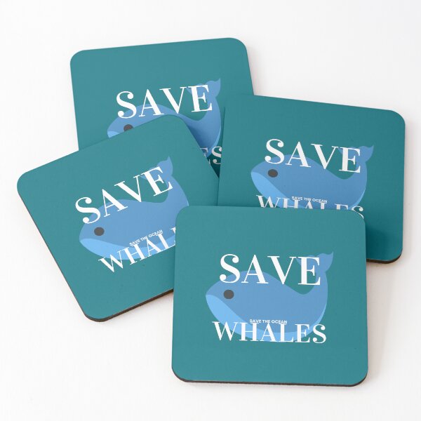 Item preview, save whales, a design campaign to help save whales designed and sold by Billion-design.