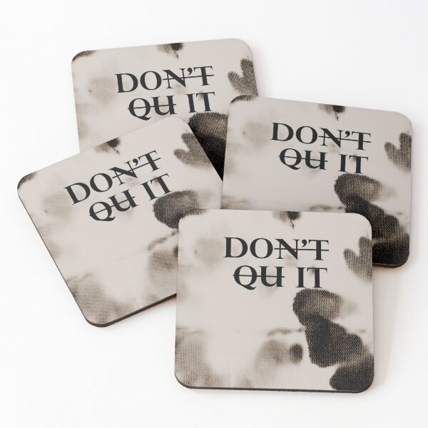 Item preview, Don't Quit designed and sold by WillysDavid.