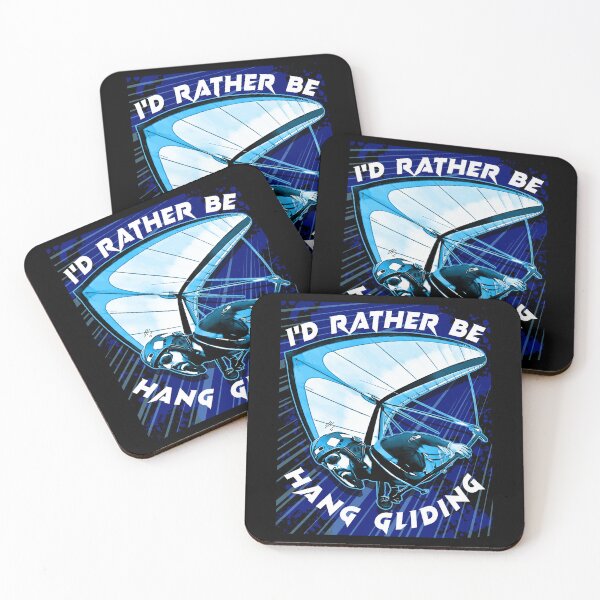 Item preview, Deltaplane Gliders Saying '' I'd Rather Be Hang Gliding" designed and sold by Aerolovers.