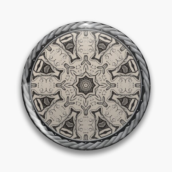 Item preview, Kaleidoscope Scream in Celtic Circle Frame 13 designed and sold by Swabcraft.