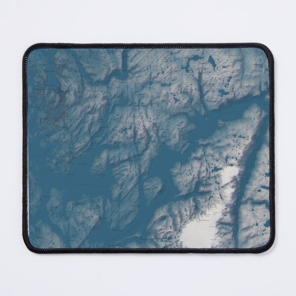 Item preview, Map of Folgefonna, Norway designed and sold by Henrik Gulliksen Schüller.