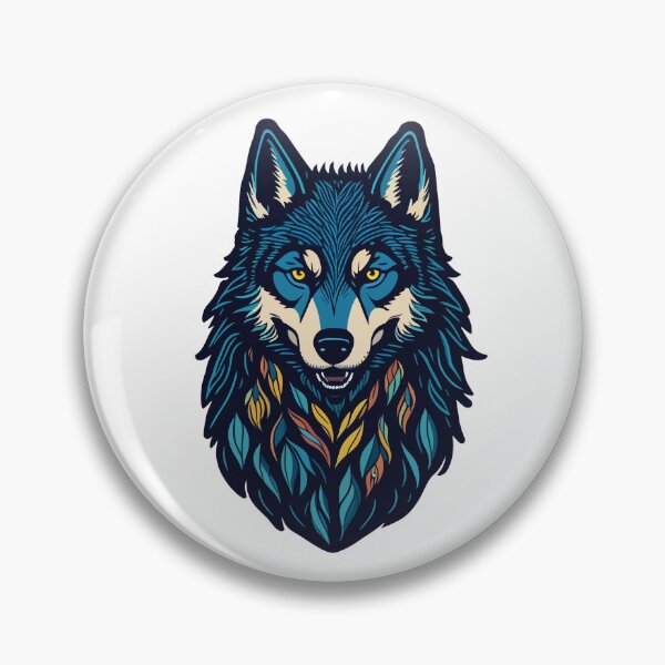 Artikelvorschau, niedliches Wolfsdesign entworfen und verkauft von KOKOTART.