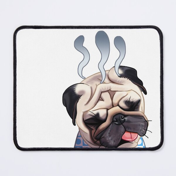 Item preview, Sick Tired Pug Dog designed and sold by Toss4pon.