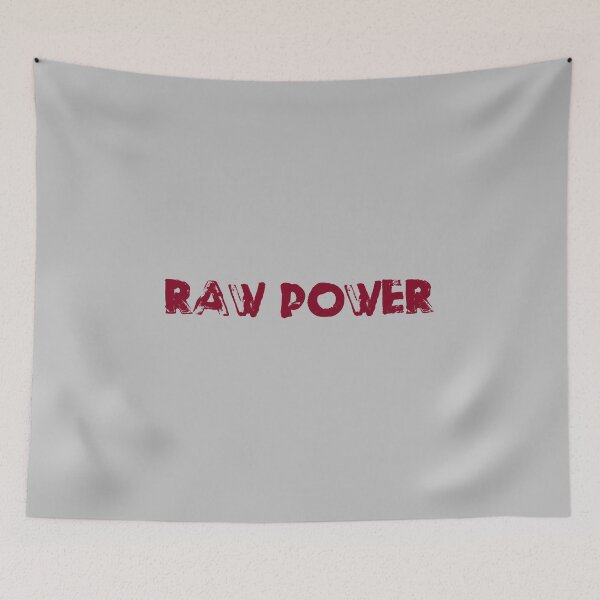 Item preview, Raw Power, burgundy designed and sold by perezzzoso.