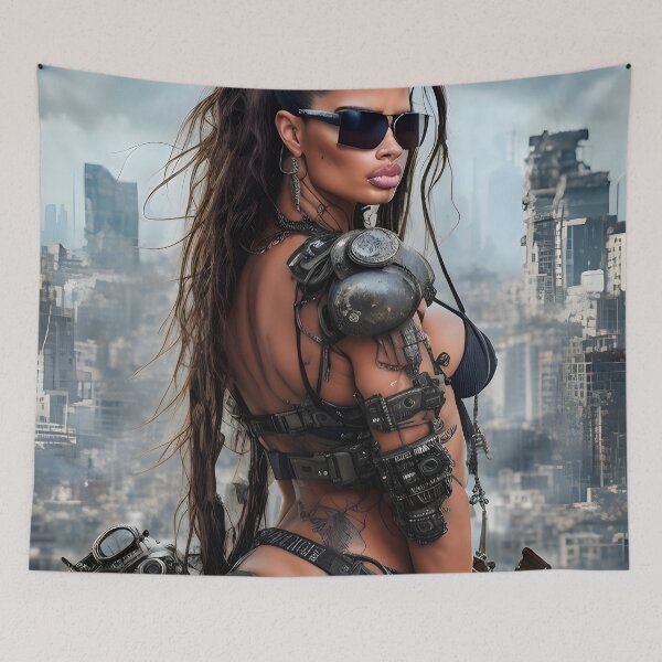 Item preview, Future street warrior of a dystopic civilization designed and sold by magikman65.