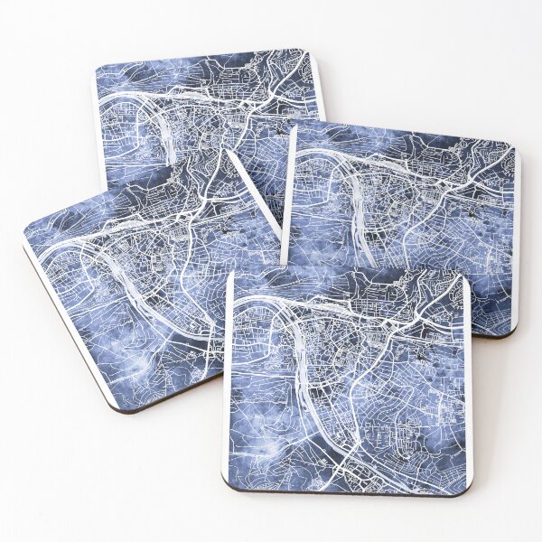 Item preview, Würzburg City Map designed and sold by ArtPrints.
