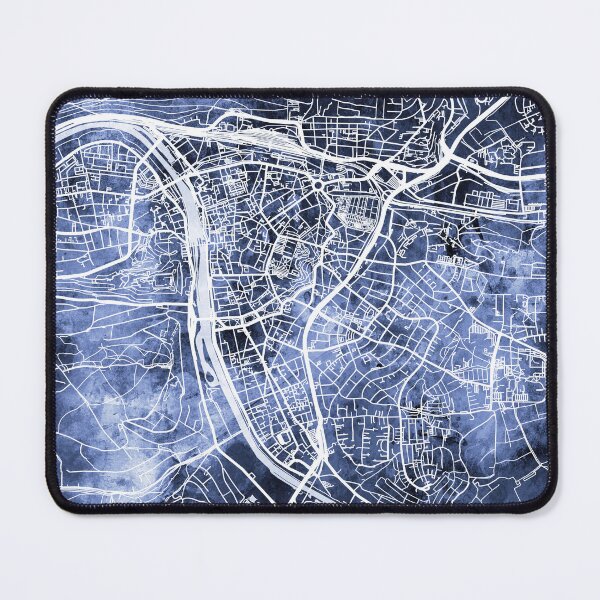 Item preview, Würzburg City Map designed and sold by ArtPrints.