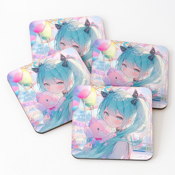 Item preview, Kawaii Anime Girl at a Theme Park designed and sold by OtakuTones.