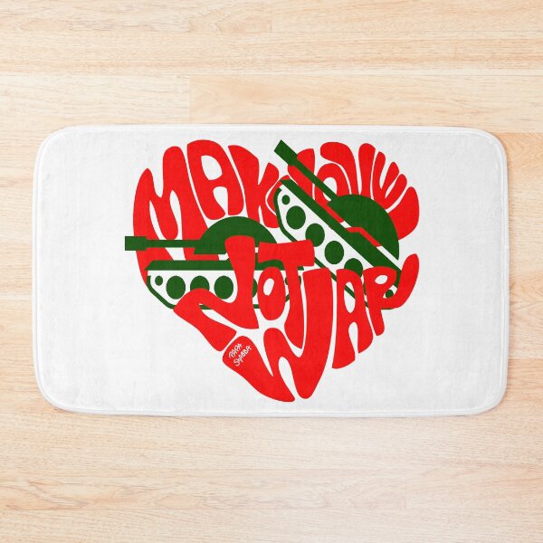 Item preview, Make Love not War; Tanks making Love; designed and sold by StickerApe.