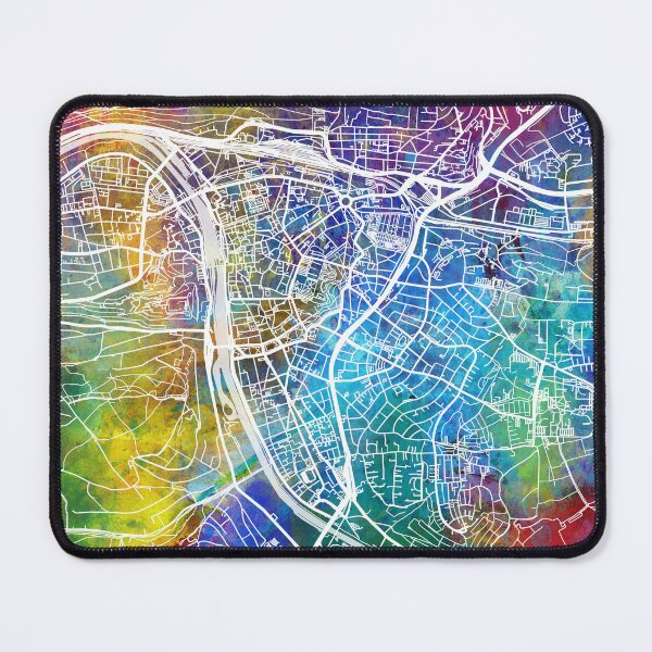 Item preview, Würzburg City Map designed and sold by ArtPrints.