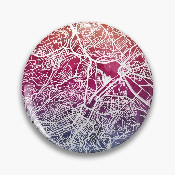 Item preview, Stuttgart Germany City Map designed and sold by ArtPrints.