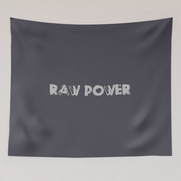 Item preview, Raw Power, silver designed and sold by perezzzoso.