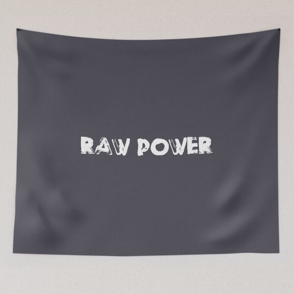 Item preview, Raw Power, white designed and sold by perezzzoso.