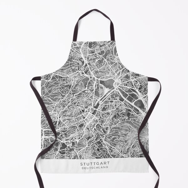 Item preview, Stuttgart Germany City Map designed and sold by ArtPrints.