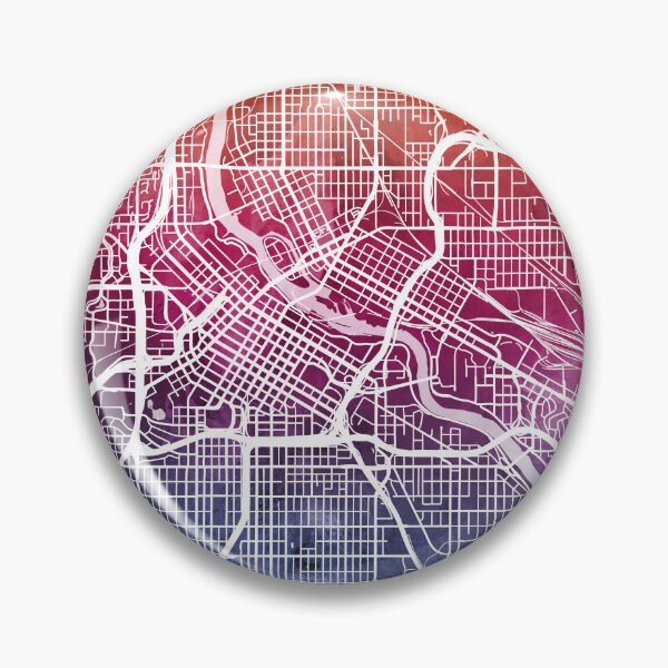 Item preview, Minneapolis Minnesota City Map designed and sold by ArtPrints.