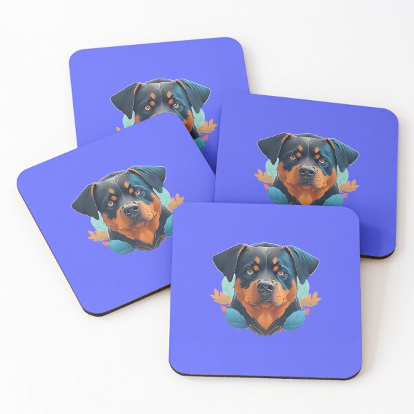 Item preview, Cute Rottweiler Dog Face designed and sold by artist-mac.