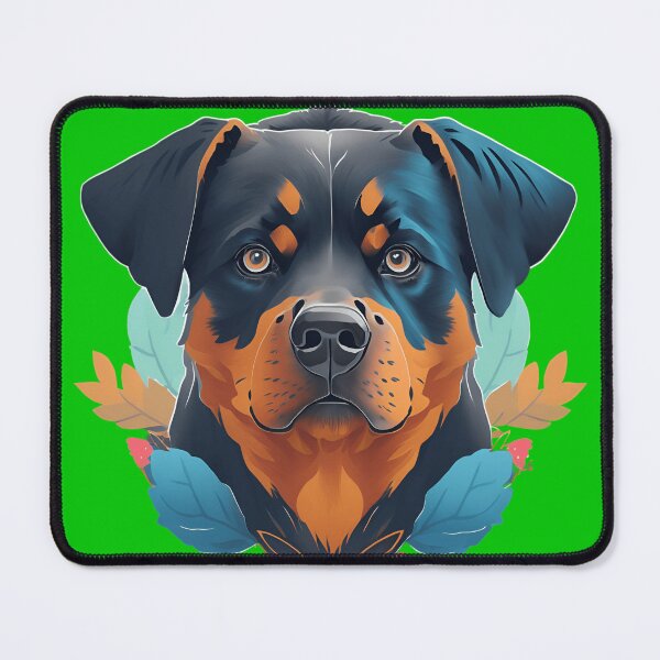 Item preview, Cute Rottweiler Dog Face designed and sold by artist-mac.
