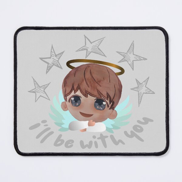 Item preview, Angel says, I’ll be with you. designed and sold by LiberaCaballo.
