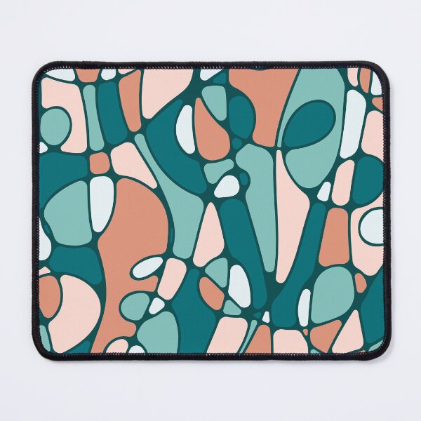 Item preview, Colorful smooth abstraction • Turquoise and beige designed and sold by boozkova-vorona.