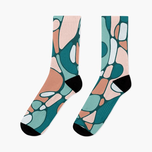 Item preview, Colorful smooth abstraction • Turquoise and beige designed and sold by boozkova-vorona.