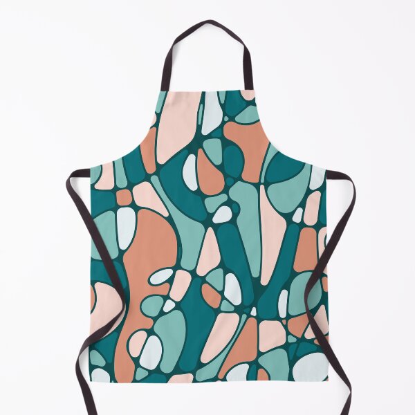 Item preview, Colorful smooth abstraction • Turquoise and beige designed and sold by boozkova-vorona.