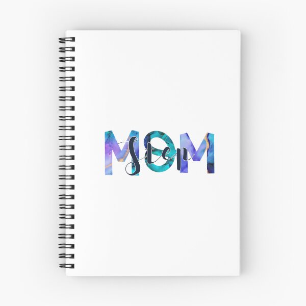 Item preview, Purple and Navy Blue Marbles “Step Mom” Design designed and sold by SidderBug Designs.