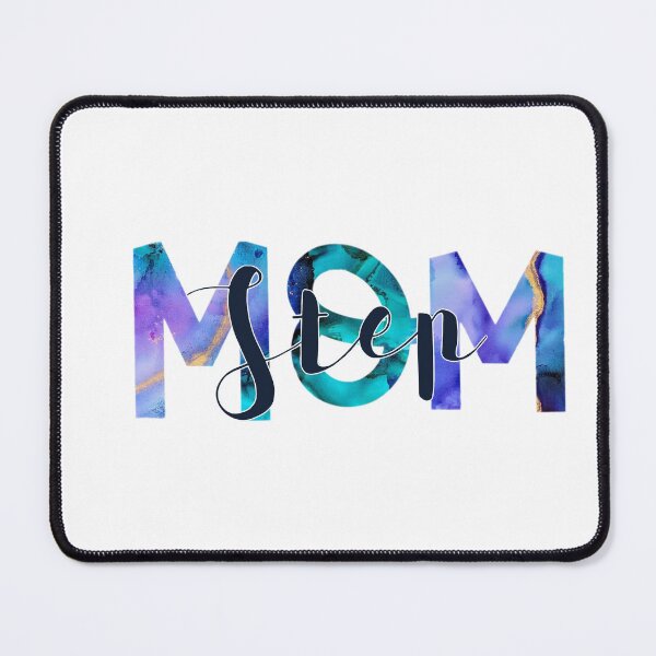 Item preview, Purple and Navy Blue Marbles “Step Mom” Design designed and sold by SidderBug Designs.
