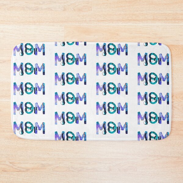 Item preview, Purple and Navy Blue Marbles “Step Mom” Design designed and sold by SidderBug Designs.