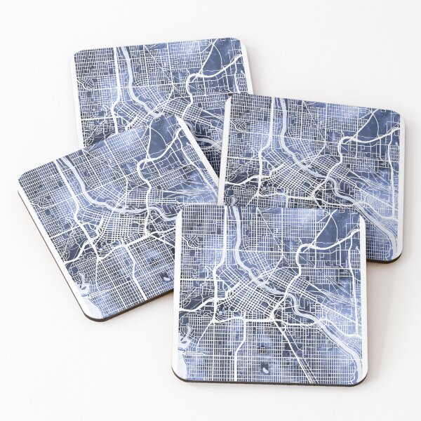 Item preview, Minneapolis Minnesota City Map designed and sold by ArtPrints.