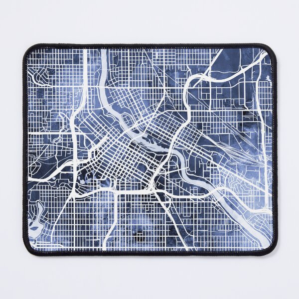 Item preview, Minneapolis Minnesota City Map designed and sold by ArtPrints.