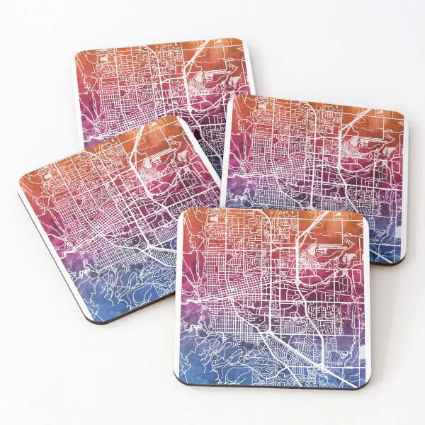 Item preview, Boulder Colorado City Map designed and sold by ArtPrints.