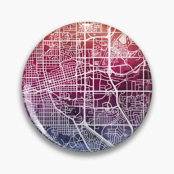 Item preview, Boulder Colorado City Map designed and sold by ArtPrints.