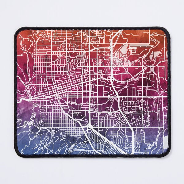 Item preview, Boulder Colorado City Map designed and sold by ArtPrints.