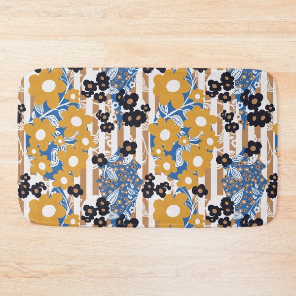 Item preview, Dizzy Daisies and Striking Stripes Pattern Clash designed and sold by NattyDesigns.